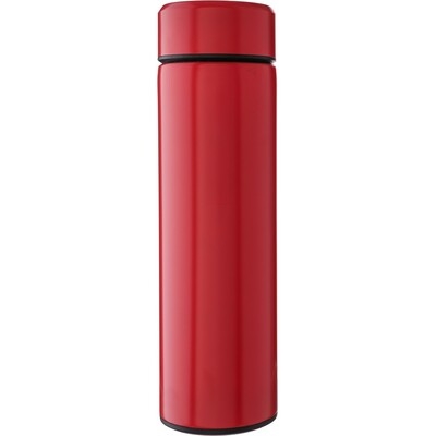 Thermos with strainer for laser engraving